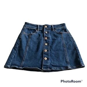 American Eagle Denim button down skirt